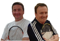 Andrew Magrath and John Littleford co founders of playmoderntennis.com and Managing Directors of Modern Tennis International