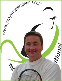 Andrew Magrath of Modern Tennis International and co founder of playmoderntennis.com