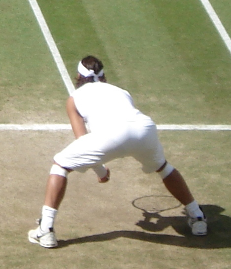 Rafa Nadal return of serve Rafa Nadal return of serve