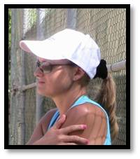 Tatiana Matokhniuk coach to Nadia Petrova and Marcos Baghdatis