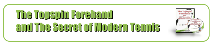 The Topspin Forehand and The Secret of Modern Tennis from playmoderntennis.com The Topspin Forehand and The Secret of Modern Tennis from playmoderntennis.com