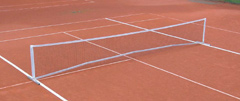 Mini Red tennis net system